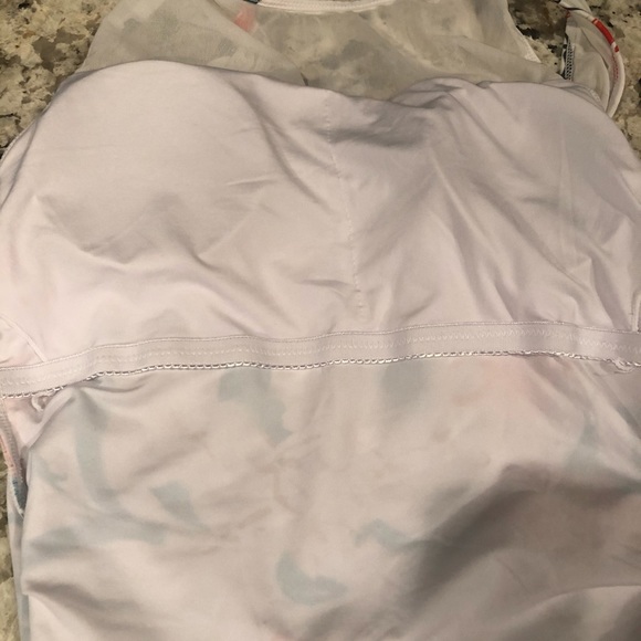 Cupshe Floral Ladder Back Swim Suit S White Red - Picture 8 of 13